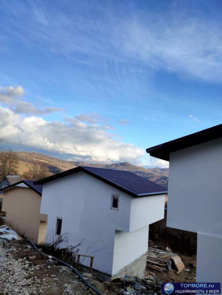 Продам отличный новый дом 100 м на участке 5 соток в Адлерском районе. Дом блочный в черновой отделке. Отличное... - 1