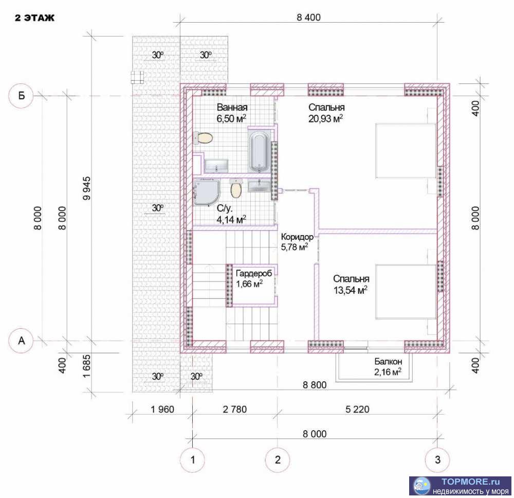 Продается отличный котедж 204кв.м. 3.3 сотки земли в самом центре курорта Эстосадок на закрытой охраняемой территории... - 1