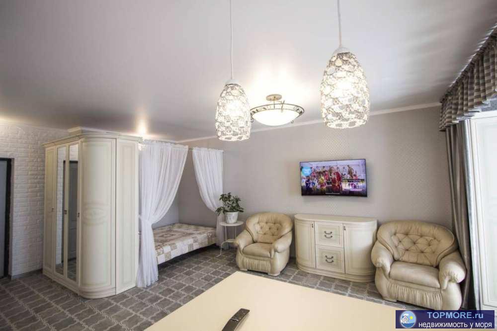 Однокомнатная квартира 45кв.м с прекрасным виидом на море. 9этаж 12этажного дома. Балкон. Качественный ремонт.... - 2