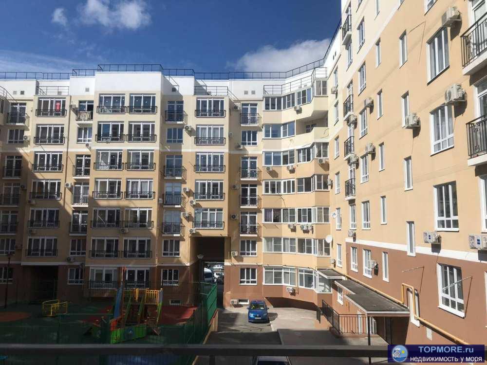 однокомнатная квартира 39.5кв.М.- Вид на море- Автономное отопление(низкие коммунальные платежи )- Монолитный...