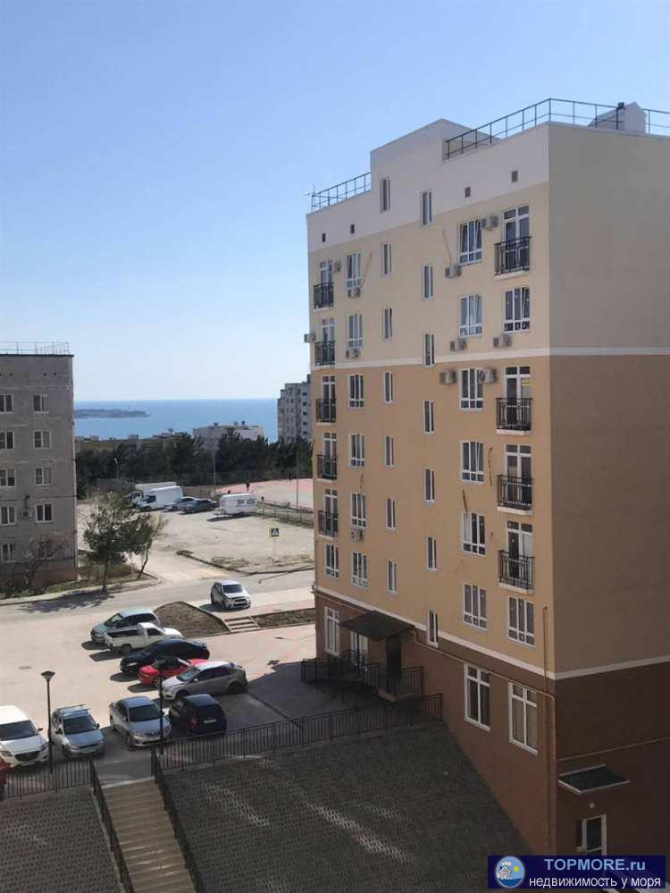 однокомнатная квартира 39.5кв.М.- Вид на море- Автономное отопление(низкие коммунальные платежи )- Монолитный... - 1