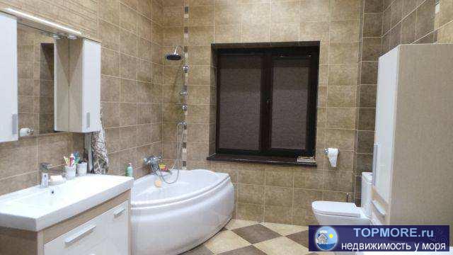 с.Адербиевка, новый 2-х этажный дом на зем.участке 4,3 сотки с отличным ремонтом, мебелью. 3 спальни, гардеробная,... - 2