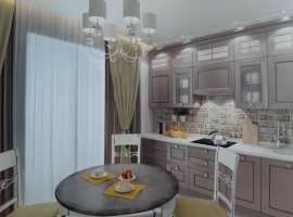 Квартира распланирована в кухню и три комнаты, из окон открывается...