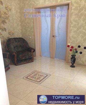 В современном кирпичном доме Анапы продаётся уютная 1-комнатная квартира, 62 кв.м.  Красивый, качественный ремонт из...