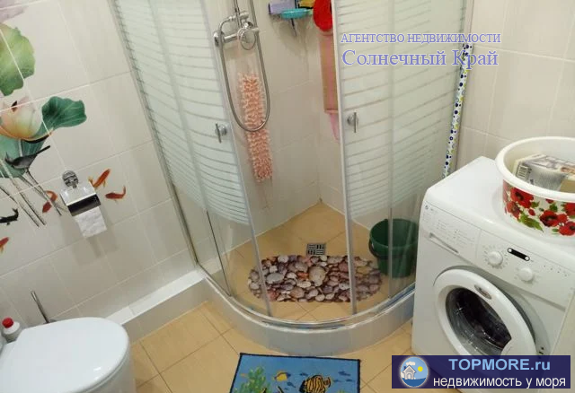 Продаётся  просторная, очень уютная 1-комнатная квартира с качественным ремонтом в г.Анапа. Дом строился по... - 1