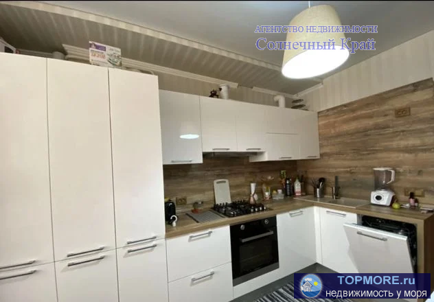 Продаётся 2-х комнатная квартира в г.Анапа. 59 кв.м. Индивидуальное газовое отопление. Качественный ремонт. Кухня... - 2