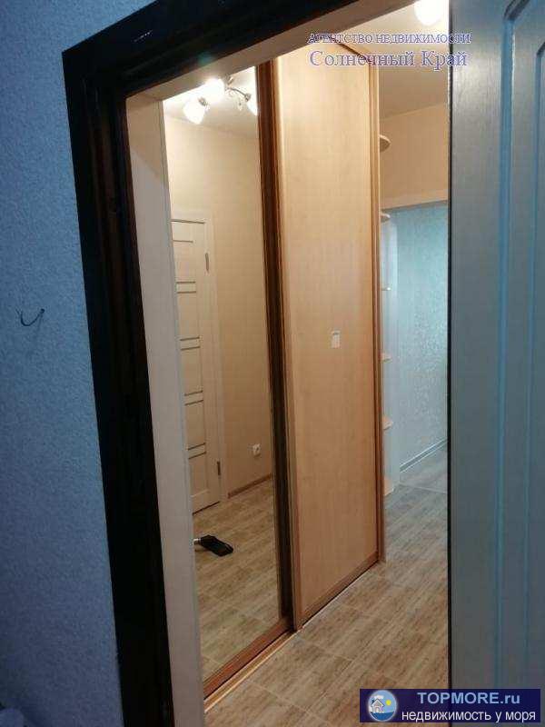 Продается  студия  28 кв.м. в новом  жилом комплексе 'Огни Анапы'. Качественный ремонт, мебель, бытовая техника.... - 1