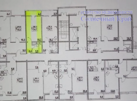 Продаётся студия в г.Анапа, 26 кв.м. Чистовая отделка, вид на море...