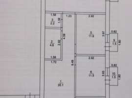 Продается трехкомнатная квартира в новом доме, общей площадью  82.6...
