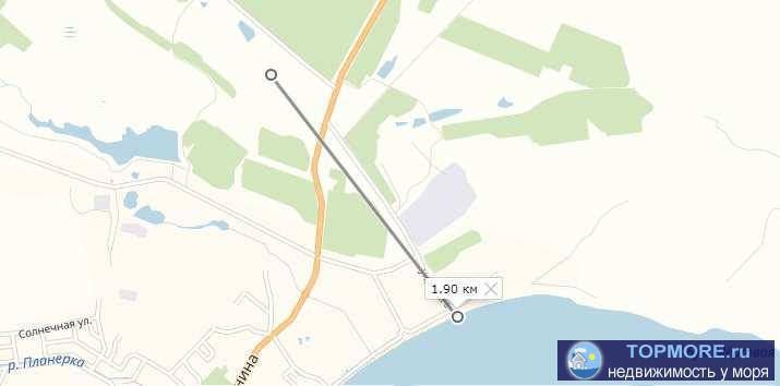 Продается участок 8.5 соток в Коктебеле, напротив винзавода "Коктебель". Расстояние до моря 1,9 км. Все... - 1