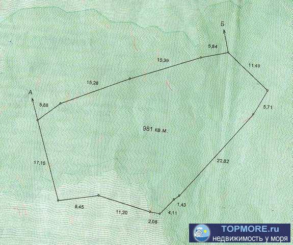 Продается садовый дом 30 кв.м., 9,81 соток в г Феодосия, Овражный пер., по садовой книжке. Свет есть, вода привозная,... - 1