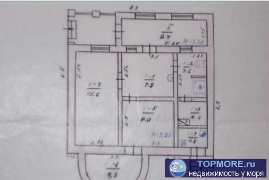 Продается садовый дом 54 кв.м., 12 соток в г. Феодосия, ул. Жасминовая, массив Степной. В доме электроэнергия,... - 1