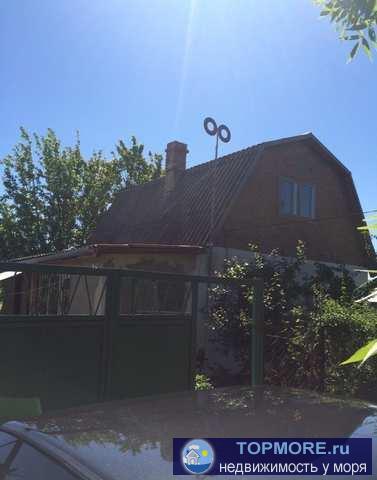 Продаётся садовый дом 70 кв.м., 4 сотки, в г. Феодосия, ул. Малиновая, массив Степной, по садовой книжке. Свет...