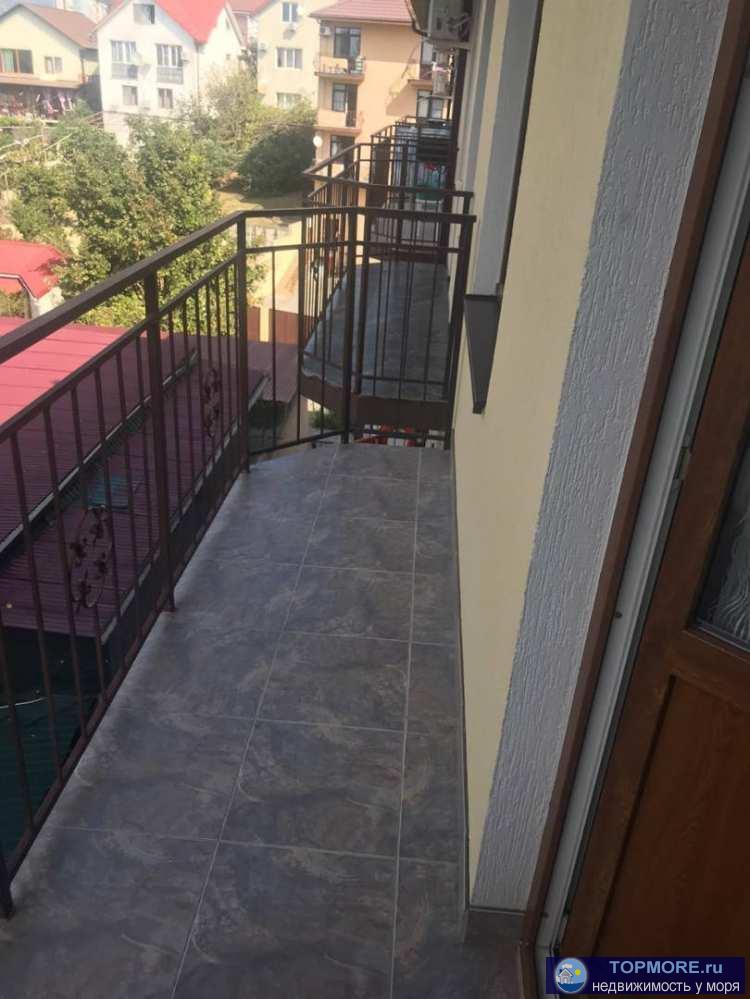 Однокомнатная квартира, с ремонтом, мебелью и бытовой техникой, море в шаговой доступности.