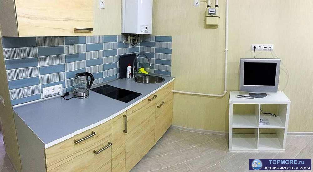 Продается новая Квартиря студия 26м квадратных метра с новым современным ремонтом в жилом комплексе «Тихий дон». В...