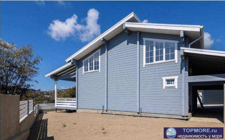 кп Брус - состоит из коттеджей . 2-х этажные дома из клеенного бруса с видом на море. На 1-м этаже - 2 комнаты,...