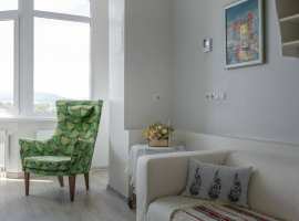 Квартира видовая из всех окон. Дизайнерский ремонт, мебель....