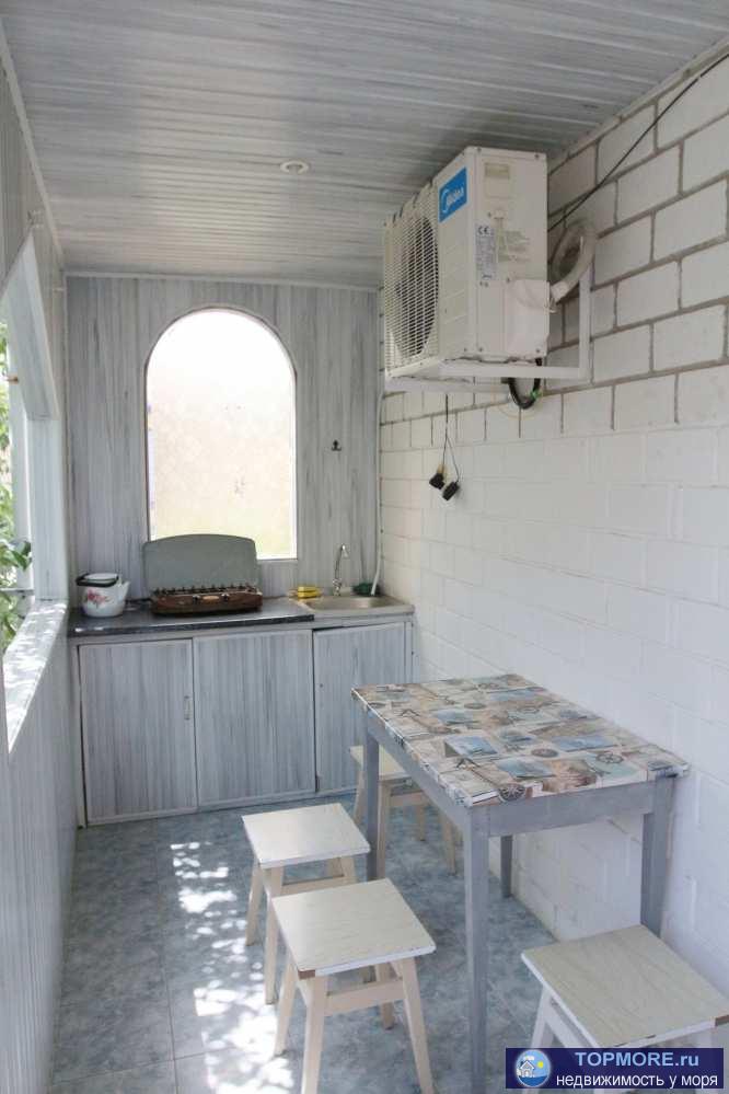 Предлагаем для проживания в Коктебеле, напротив аквапарка, двухэтажный коттедж (по одному двухкомнатному... - 42