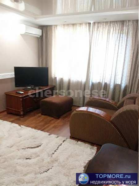 Сдаётся хорошая однокомнатная квартира у моря, с новым ремонтом, на ул.Фадеева.   Квартира укомплектована всеми... - 2