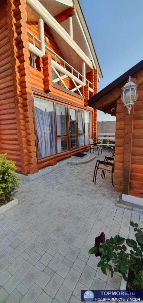 Красивый деревянный эко дом в 100м от моря. 2 комнаты для 6 чел., оборудованная кухня.  Двор общий. Есть мангальная... - 2