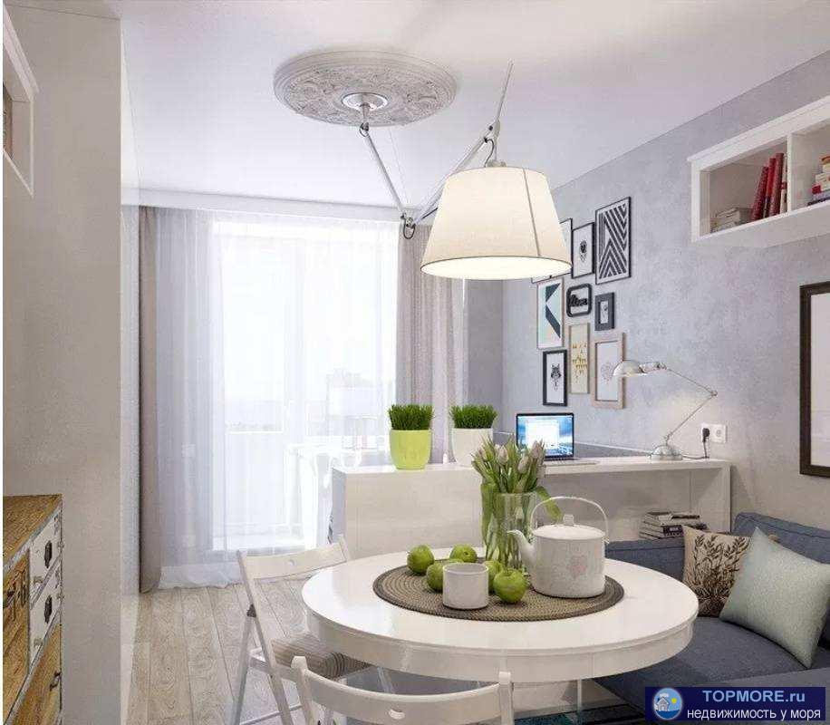 Продаю студию с террасой в Хосте. Спа-центр расположен в самом центре, лечебно-оздоровительный спа-комплекс. Восота...