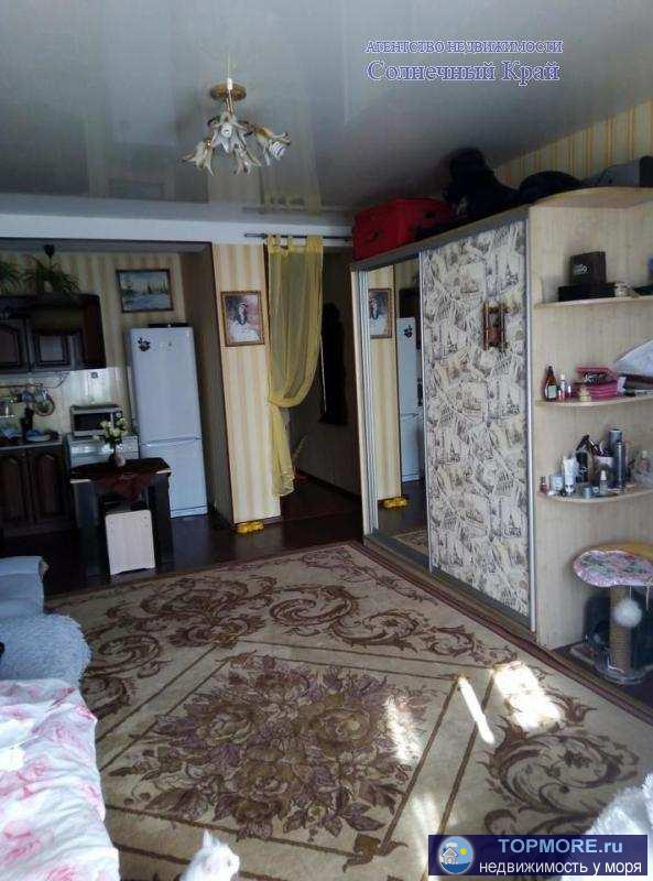 Продается  студия в селе Супсех Анапского района.  38 кв.м. Светлая, уютная, с застекленной лоджией. В  доме с... - 1
