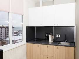 В продаже уютная квартира на первой линии города Курорта Сочи....