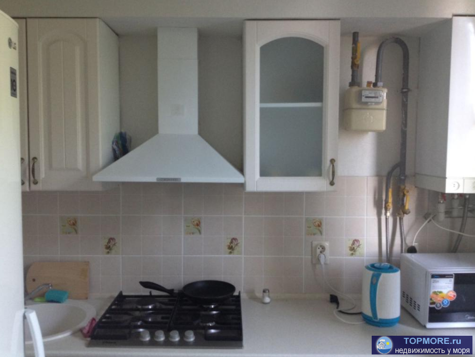 2-к. квартира в курортом городке, через Ленина, до моря идти 15 минут. Отличный дом, газ свой, игк в квартире, все... - 2