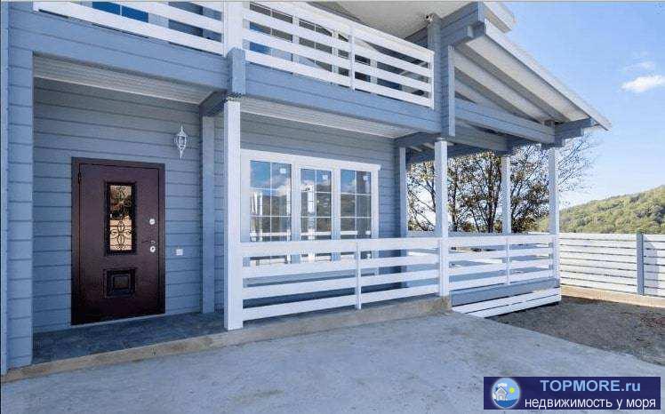 Продаю дом из бруса (архангельская ель) 186м.кв.+ 40 м.кв.терасса. 1 эт. - кухня-гостиная с террасой, комната,... - 1