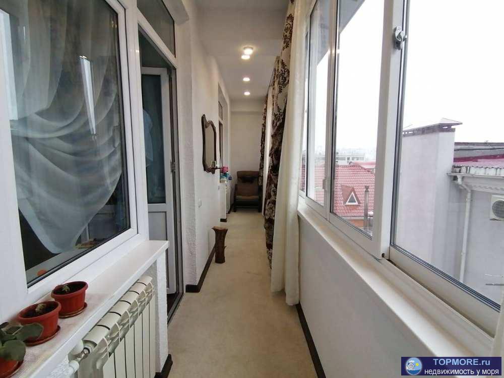 Великолепная и просторная двухкомнатная квартира в Центральном районе г. Сочи. Микрорайон Макаренко (низ), не гора....