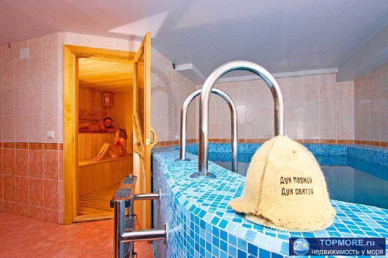 Действующий отель в Витязево. Есть прямой проход к морю- видно по фото (пляж Аквамарина ширина 180 метров, лежаки,... - 8