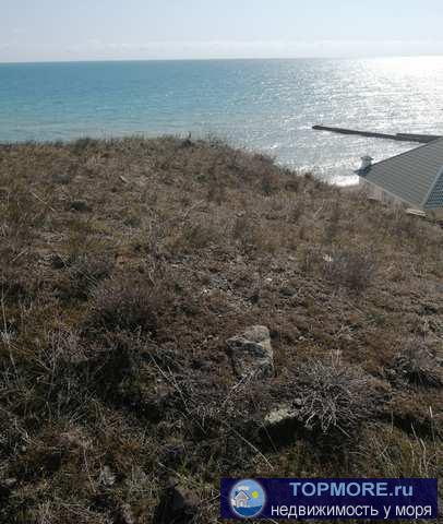  Большой участок на побережье, ИЖС, 18 соток, пгт Курортное, ул Приморская. Прекрасный вид , расположен на склоне,...