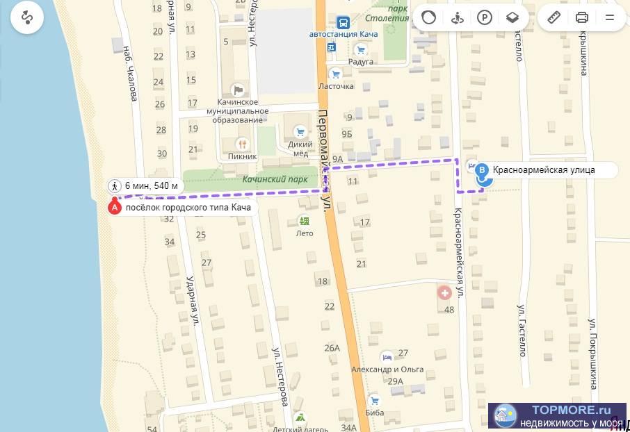 Продаем мини гостиницу в Каче площадью 540 квм плюс 60 квм  - номеров действующих 13 + 4. В цоколе большая... - 7