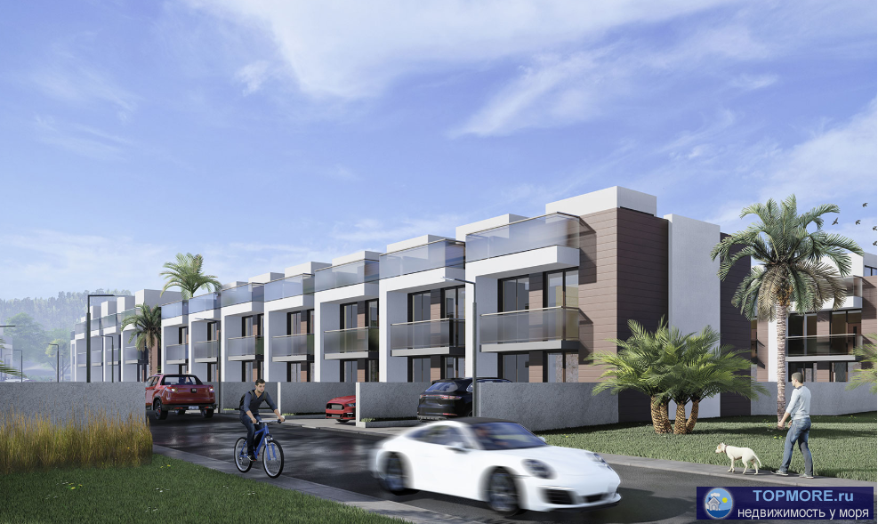 На берегу черного моря в столице зимних олимпийских игр расположился элитный поселок, состоящий из 57 таунхаусов... - 2