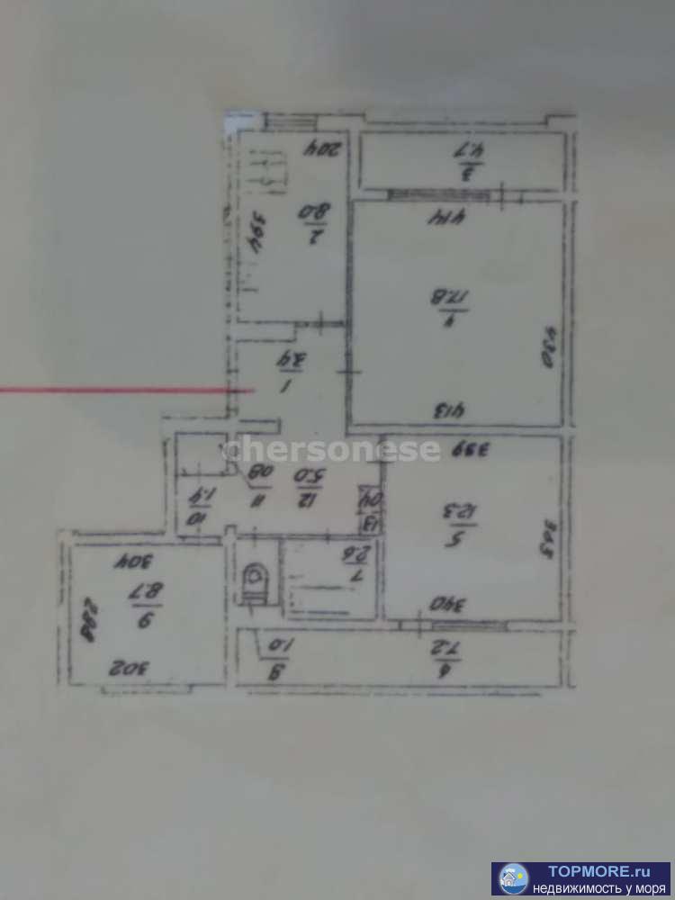 Продаётся трехкомнатная квартира на проспекте Октябрьской революции .  Идеальный вариант для тех, кто ценит уют и... - 1