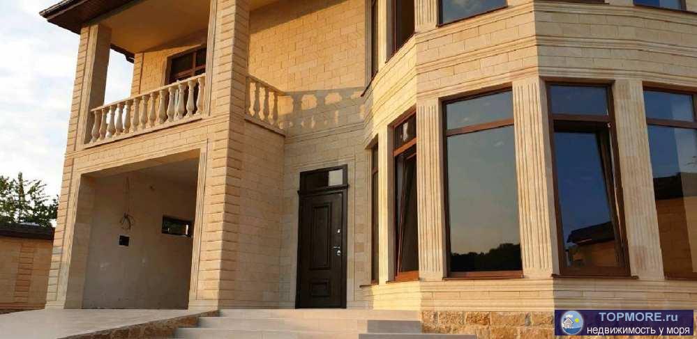 с. Васильевка ( Мамайский перевал) Новый 3=х этажный дом 12*12  , толщина стен 50 см, отделан (снаружи ) дагестанским... - 2