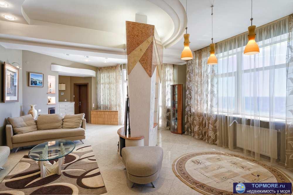 ПРОДАЖА АПАРТАМЕНТА (пентхаус ) ВОЗЛЕ МОРЯ!  СВОЙ ПЛЯЖ ! ЗАКРЫТАЯ ТЕРРИТРИЯ!  ЭКСКЛЮЗИВНЫЙ ДИЗАЙНЕРСКИЙ РЕМОНТ!  ВИД... - 1