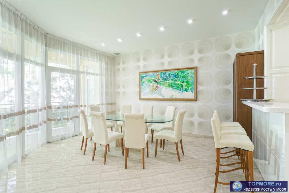 ПРОДАЖА АПАРТАМЕНТА (пентхаус ) ВОЗЛЕ МОРЯ!  СВОЙ ПЛЯЖ ! ЗАКРЫТАЯ ТЕРРИТРИЯ!  ЭКСКЛЮЗИВНЫЙ ДИЗАЙНЕРСКИЙ РЕМОНТ!  ВИД... - 3