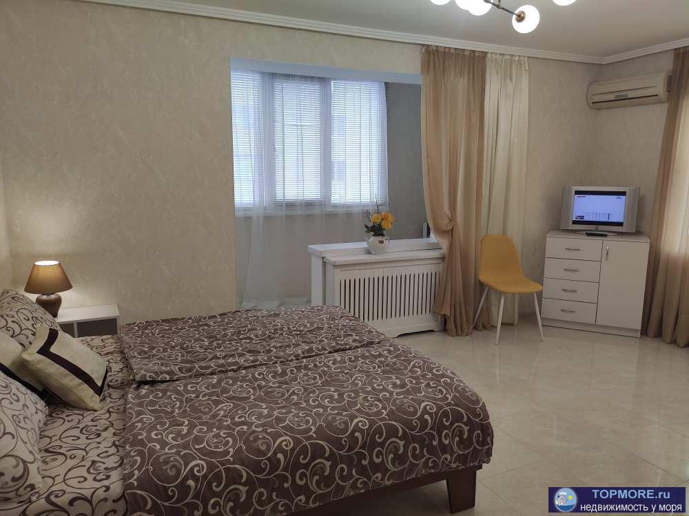 видовая квартира с отличным ремонтом  рядом море супермаркеты парковки остановки транспорта - 8