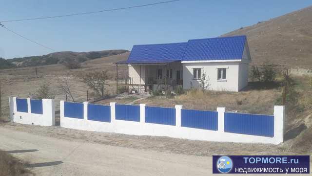  Новая  дача  в СПК Кипарис, пгт Коктебель. Дом- 90 кв м, участок- 6 соток. Проведены свет и вода. Большая кухня- 21...