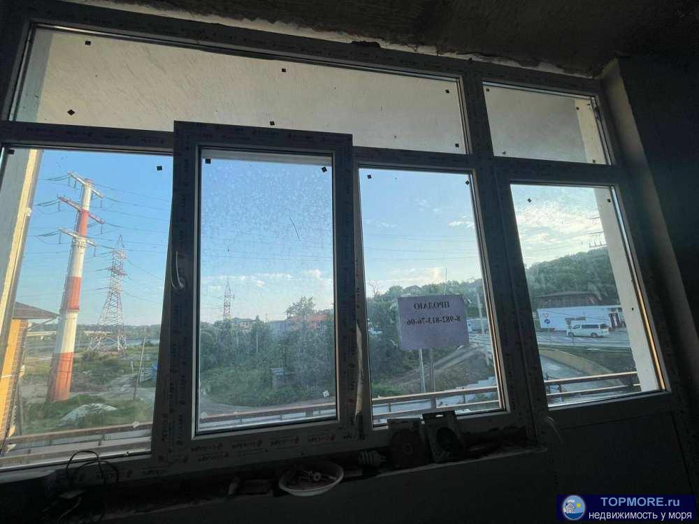 Квартира - студия 33 кв.м. С балконом!Район Молдовка! Дом сдан. Черновая отделка. Статус квартира! Подходит ипотека.... - 2