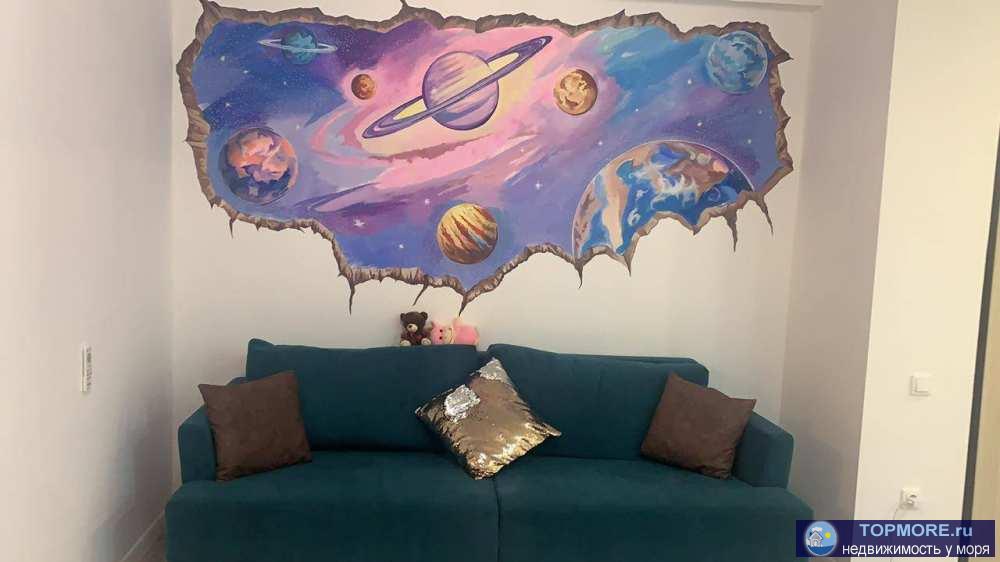 Уютная квартира, евростандарт, общей площадью 55 кв.м. В квартире все остается мебель,техника. Евроремонт. Открытый... - 2