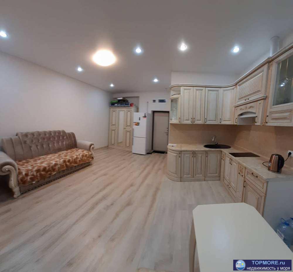 Лот № 148042. Продаю квартиру в новом микрорайоне «Новый Сочи» на улице Клубничная. Общая площадь квартиры — 34,1 м².... - 1