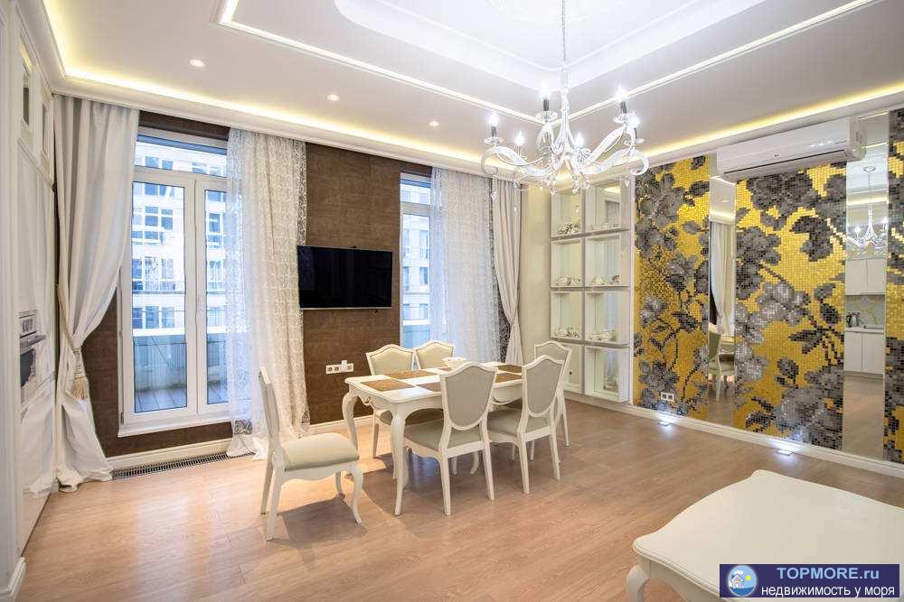 Лот № 150802. Продается шикарная квартира в центре Сочи в жк бизнес-класса со всеми удобствами. Общая площадь - 150...