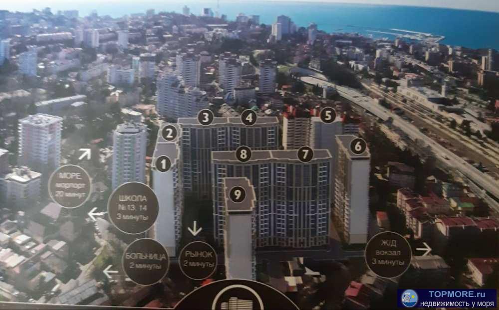 Лот № 151045. Квартира у моря. Развитая инфраструктура