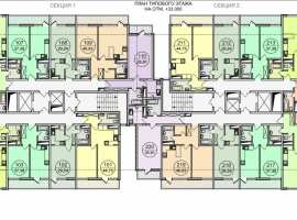 Лот № 151005. Продам квартиру улучшенной планировки в доме бизнес...