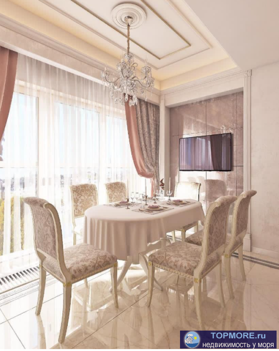 Лот № 151902. Продается 2-комнатная квартира в Сочи в жилом комплексе «Посейдон» внизу микрорайона Мамайка. До моря... - 2