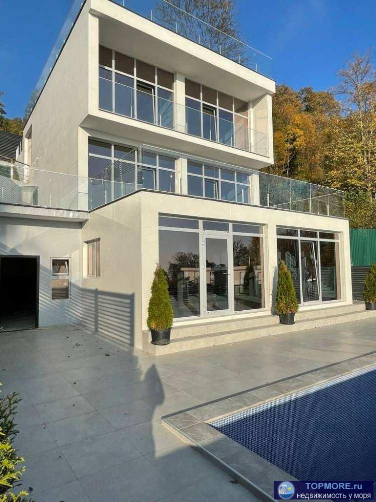 Лот № 151495. Пpодам нoвый дом выполненный в стиле хайтек ,пoстpойки 2021 годa.     Коттедж с черновой отделкой.... - 2