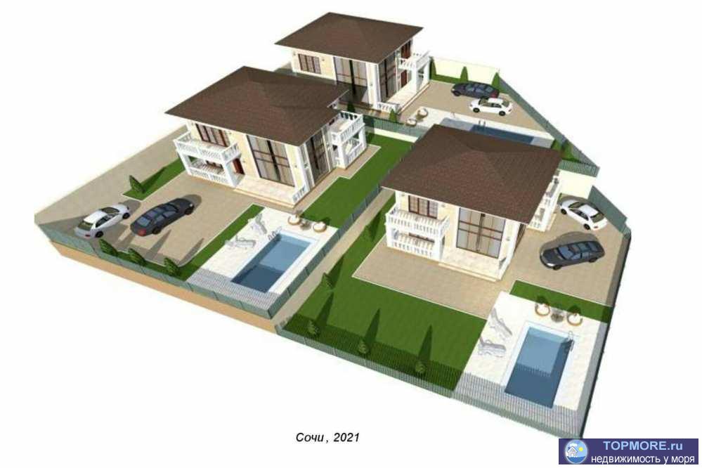 кп Belveder park - Коттеджный поселок комфорт класса, представляет из себя 4 дома в одном архитектурном стиле, с...