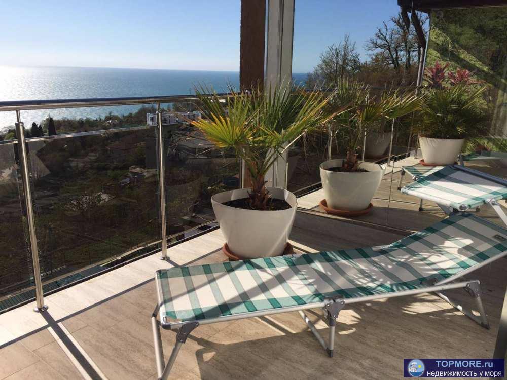 Продается роскошный 4-х этажный меблированный коттедж  монолит в Хосте, район Приморский. Великолепная современная... - 1